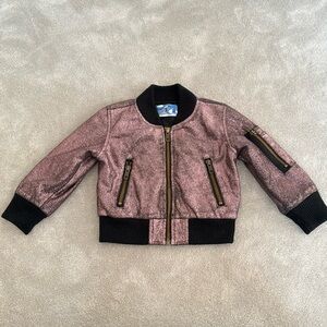 Kapital K girls pink sparkly jacket, size 2T